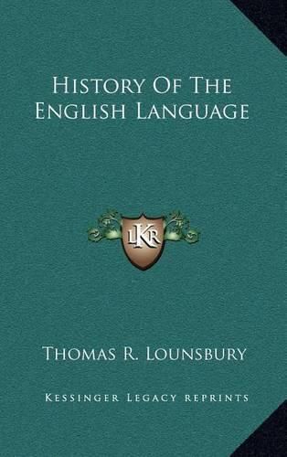 History of the English Language