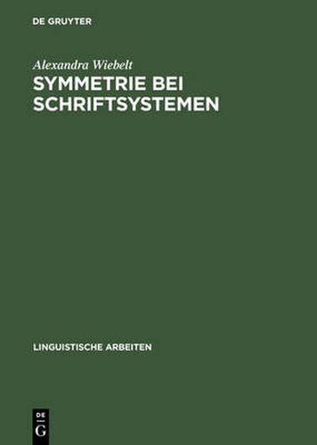 Cover image for Symmetrie bei Schriftsystemen