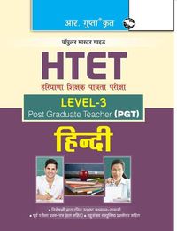 Cover image for HTET (PGT) Post Graduate Teacher (Level3) Hindi Exam Guide