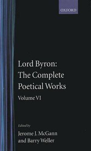 Cover image for The Complete Poetical Works: Volume 6