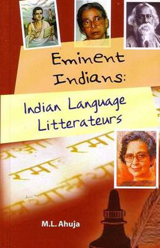 Cover image for Eminent Indians: Indian Language Litterateurs