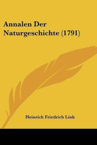 Annalen Der Naturgeschichte (1791)