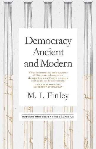 Cover image for Democracy Ancient and Modern