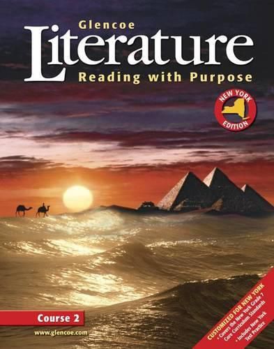 Cover image for Glencoe Literature: Reading with Purpose, Course Two, New York Student Edition