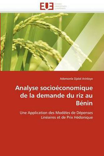 Cover image for Analyse Socio Conomique de La Demande Du Riz Au B Nin