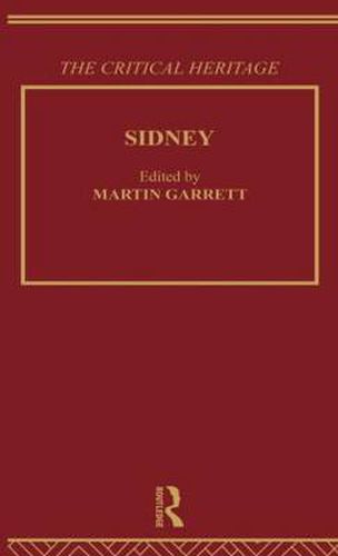 Cover image for Sidney: The Critical Heritage