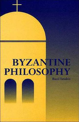 Cover image for Byzantine Philosophy