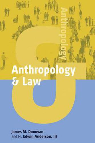 Cover image for Anthropology and Law