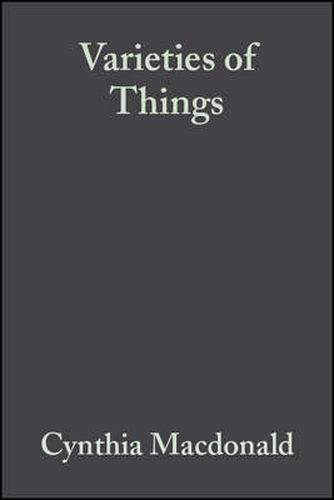 Cover image for Varieties of Things: Foundations of Contemporary Metaphysics