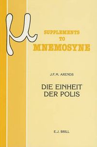 Cover image for Die Einheit der Polis: Eine Studie uber Platons Staat