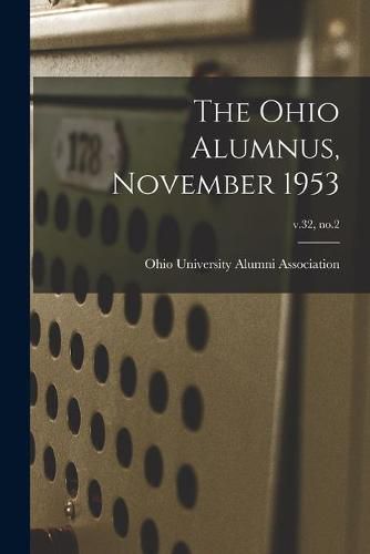 Cover image for The Ohio Alumnus, November 1953; v.32, no.2