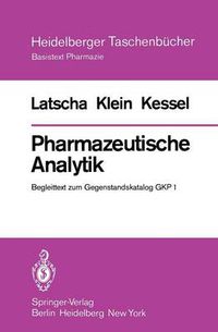 Cover image for Pharmazeutische Analytik