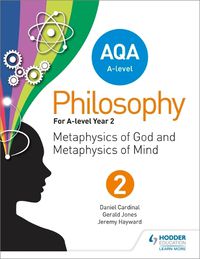 Cover image for AQA A-level Philosophy Year 2: Metaphysics of God and metaphysics of mind