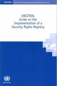 Cover image for UNCITRAL guide on the implementation of a security rights registry