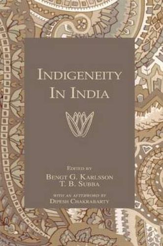 Cover image for Indigeneity In India