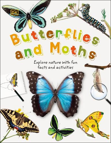 Cover image for Butterflies and Moths: Explore Nature with Fun Facts and Activities
