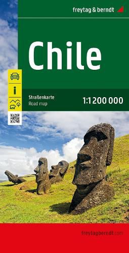 Cover image for Chile Road Map 1:1,200,000 scale