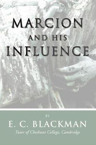 Cover image for Marcion and His Influence