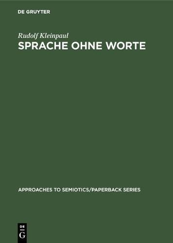 Cover image for Sprache ohne Worte