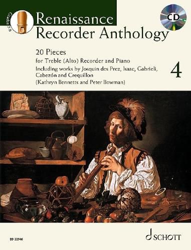 Cover image for Renaissance Recorder Anthology 4 Vol. 4
