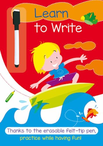 Cover image for Learn to Write: A Full-Color Activity Workbook that Makes Practice Fun