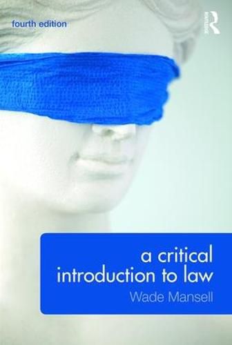 Cover image for A Critical Introduction to Law