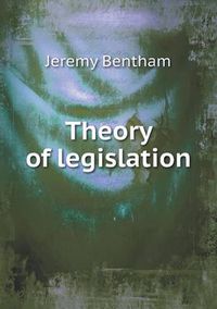 Cover image for Theory of legislation