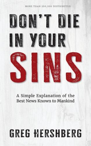 Cover image for Don't Die in Your Sins