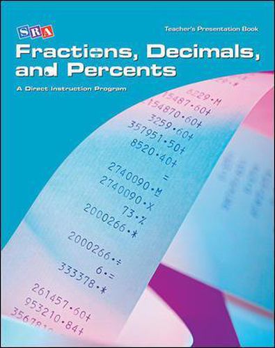 Cover image for Corrective Mathematics Fractions, Decimals, and Percents, Teacher Materials