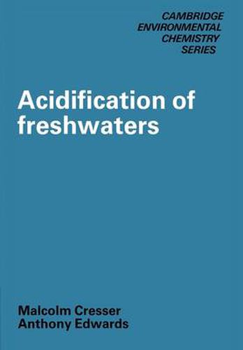 Cover image for Acidification of Freshwaters