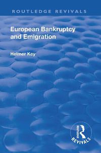 Cover image for Revival: European Bankruptcy and Emigration (1924)