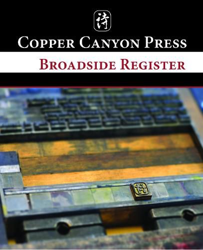 Cover image for Broadside Register