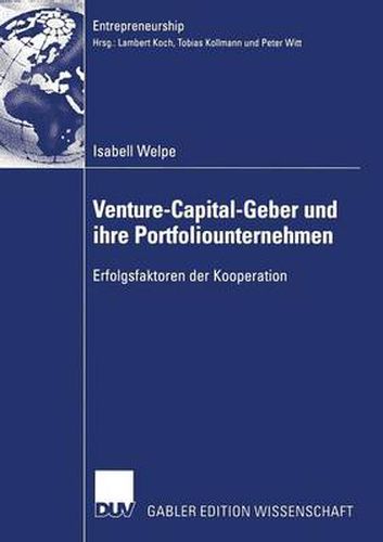 Cover image for Venture-Capital-Geber Und Ihre Portfoliounternehmen