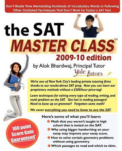 Cover image for The SAT Master Class: Comprehensive SAT Prep: Learn Techniques to Ace the SAT.