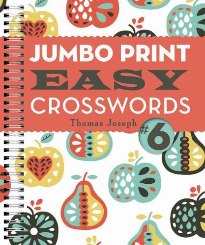 Cover image for Jumbo Print Easy Crosswords #6