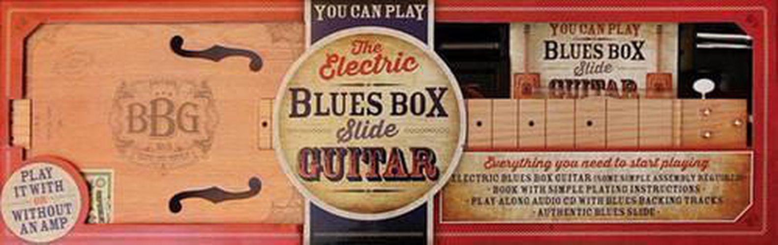 The Electric Blues Box Slide Guitar Kit: Instrument Pack