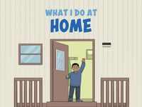 Cover image for What I Do at Home: English Edition