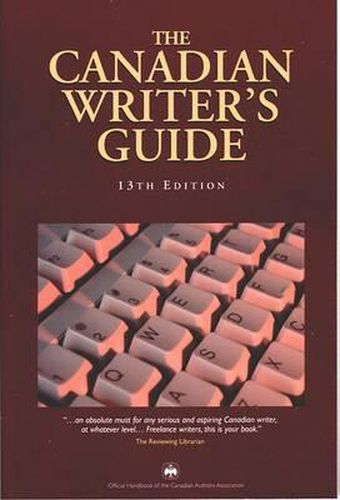 Cover image for The Canadian Writer's Guide