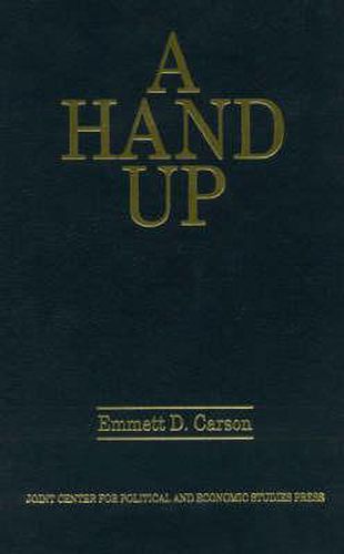 Cover image for A Hand Up: Black Philanthropy and Self-Help in America