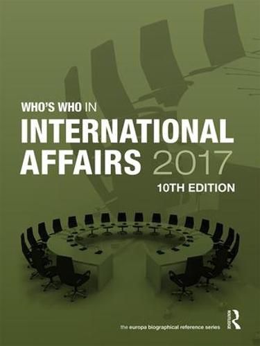 Cover image for Who's Who in International Affairs 2017