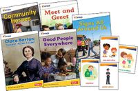 Cover image for Icivics Grade K: Community & Social Awareness 5-Book Set + Game Cards