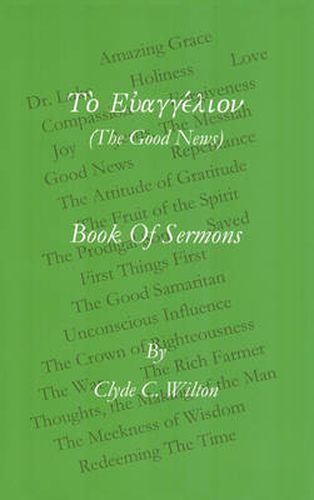 Cover image for The Good News: Book of Sermons