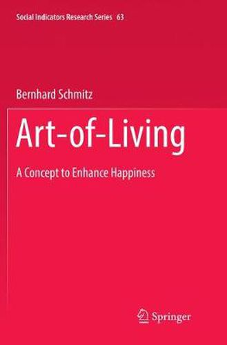 Cover image for Art-of-Living: A Concept to Enhance Happiness