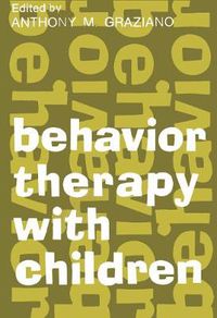 Cover image for Behavior Therapy with Children