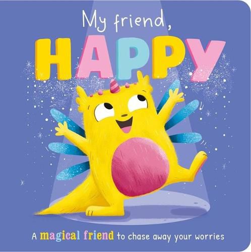 Cover image for My Friend, Happy: Padded Board Book