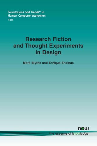 Cover image for Research Fiction and Thought Experiments in Design