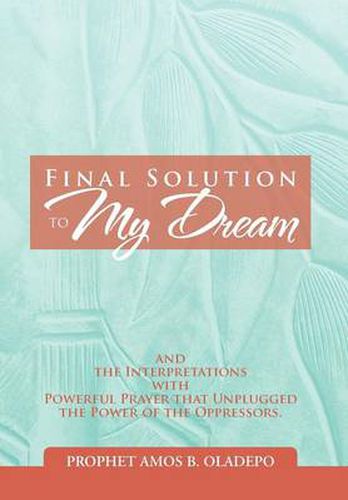 Cover image for Final Solution to My Dream