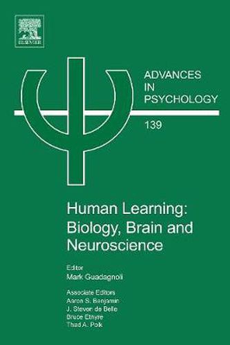 Cover image for Human Learning: Biology, Brain, and Neuroscience