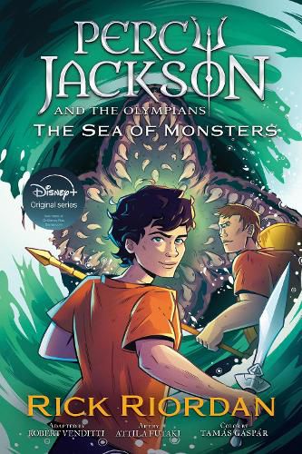 Cover image for Percy Jackson and the Olympians The Sea of Monsters The Graphic Novel (paperback)