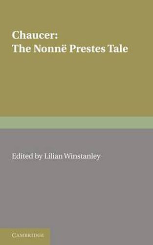 Cover image for The Nonne Prestes Tale